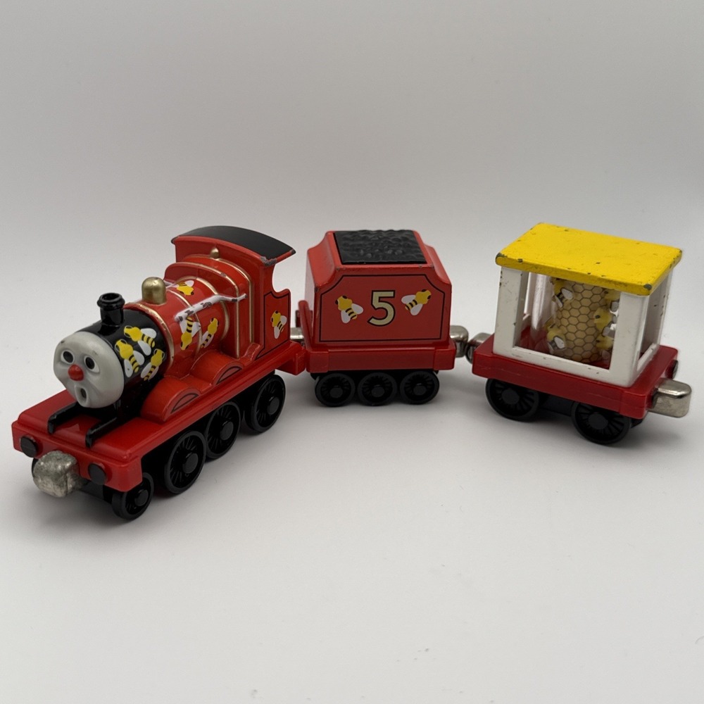 James Goes Buzz Buzz Bee Car 2002 Thomas And Friends Set Die Cast Learning Curve